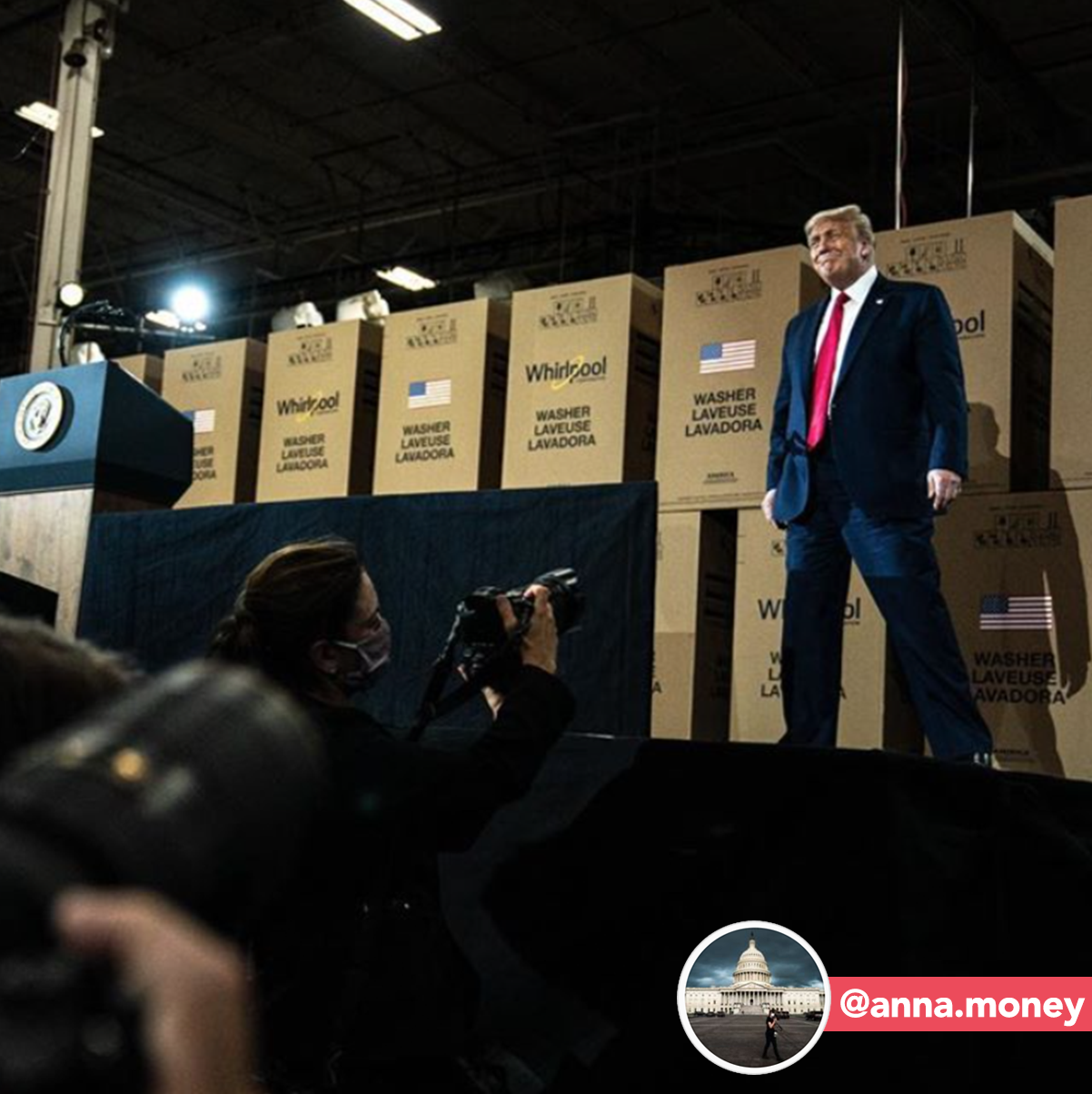 Instagrameras: El descuido de Trump - 8-2