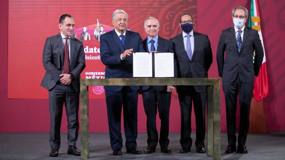 Anuncian AMLO e iniciativa privada 39 proyectos de infraestructura por 297 mil mdp