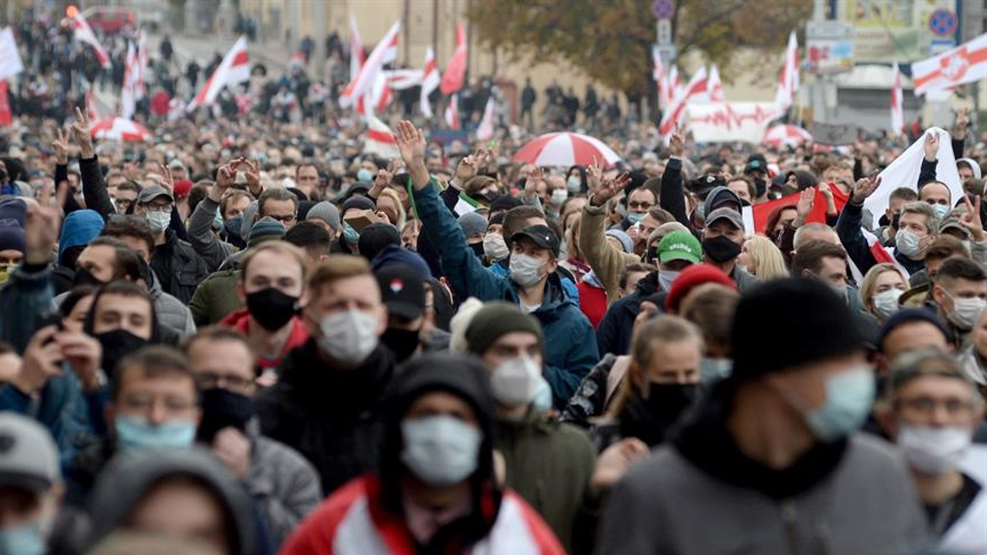 Undécimo domingo de protestas en Bielorrusia para que Lukashenko abandone el poder