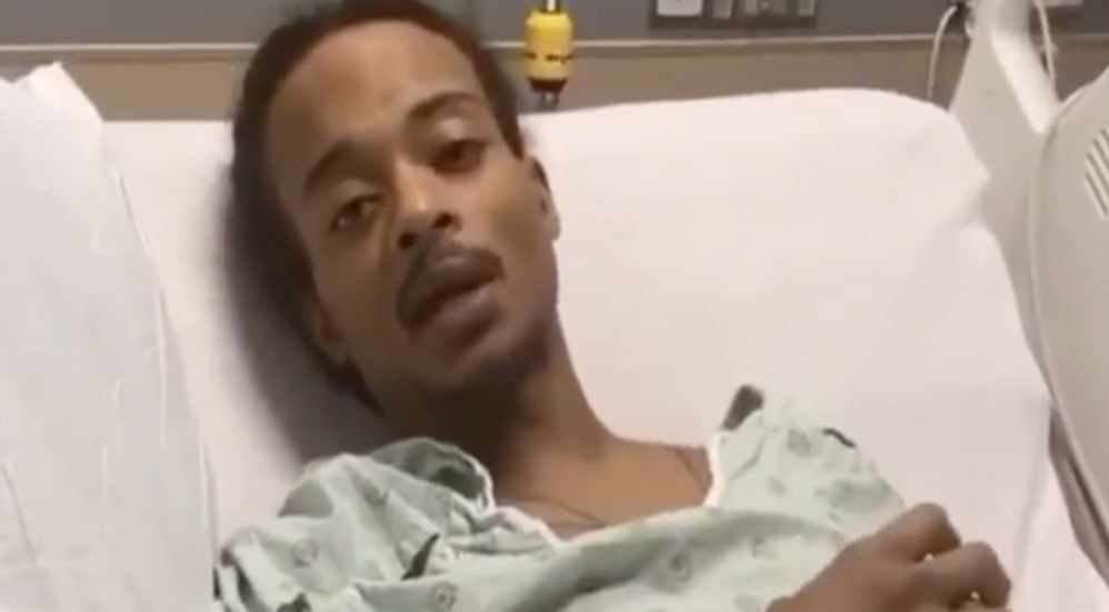 Sale del hospital afroamericano baleado por policía de Kenosha