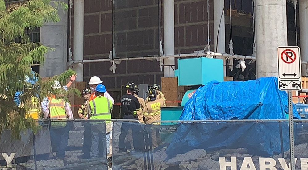 Colapso de obra en construcción en Houston deja tres muertos y un herido