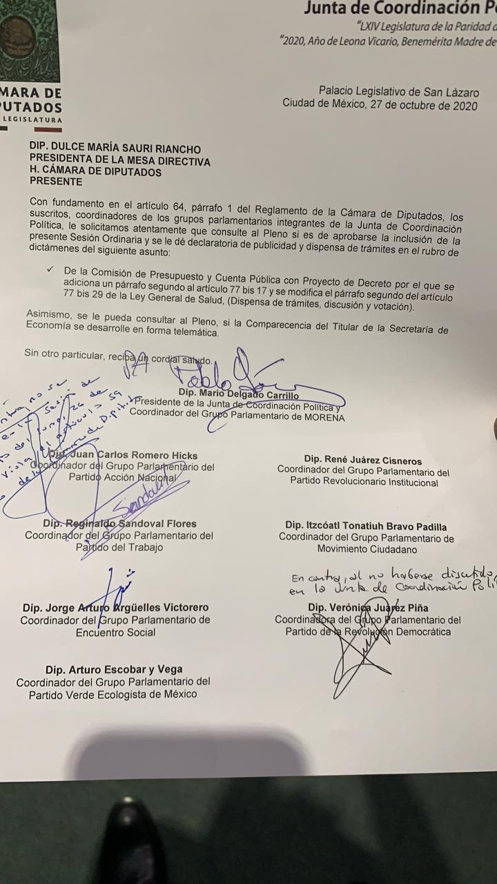 Este miércoles otra sesión en Cámara de Diputados para votar reforma a la Ley General de Salud - camdip01