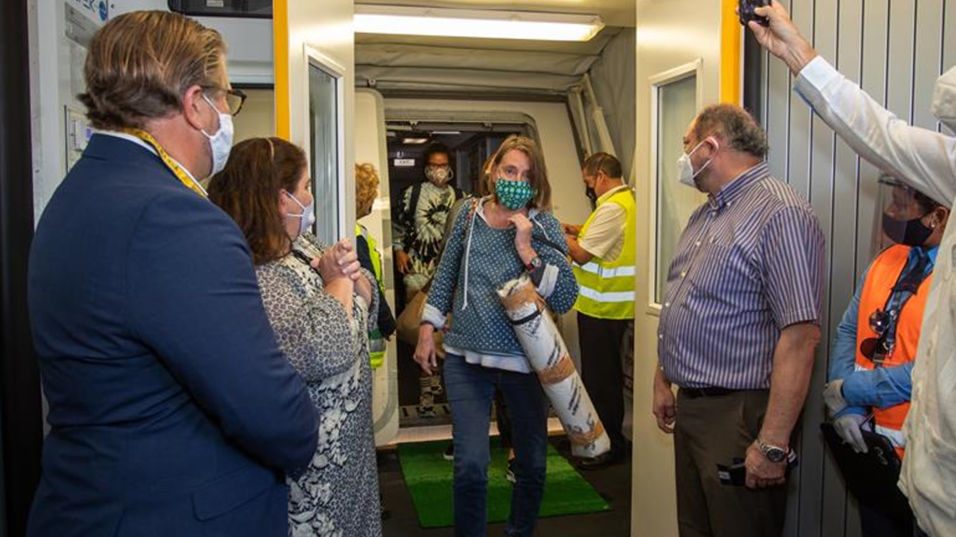 Después de casi 7 meses de suspensión por la pandemia, Cancún recibió primer vuelo comercial de Europa