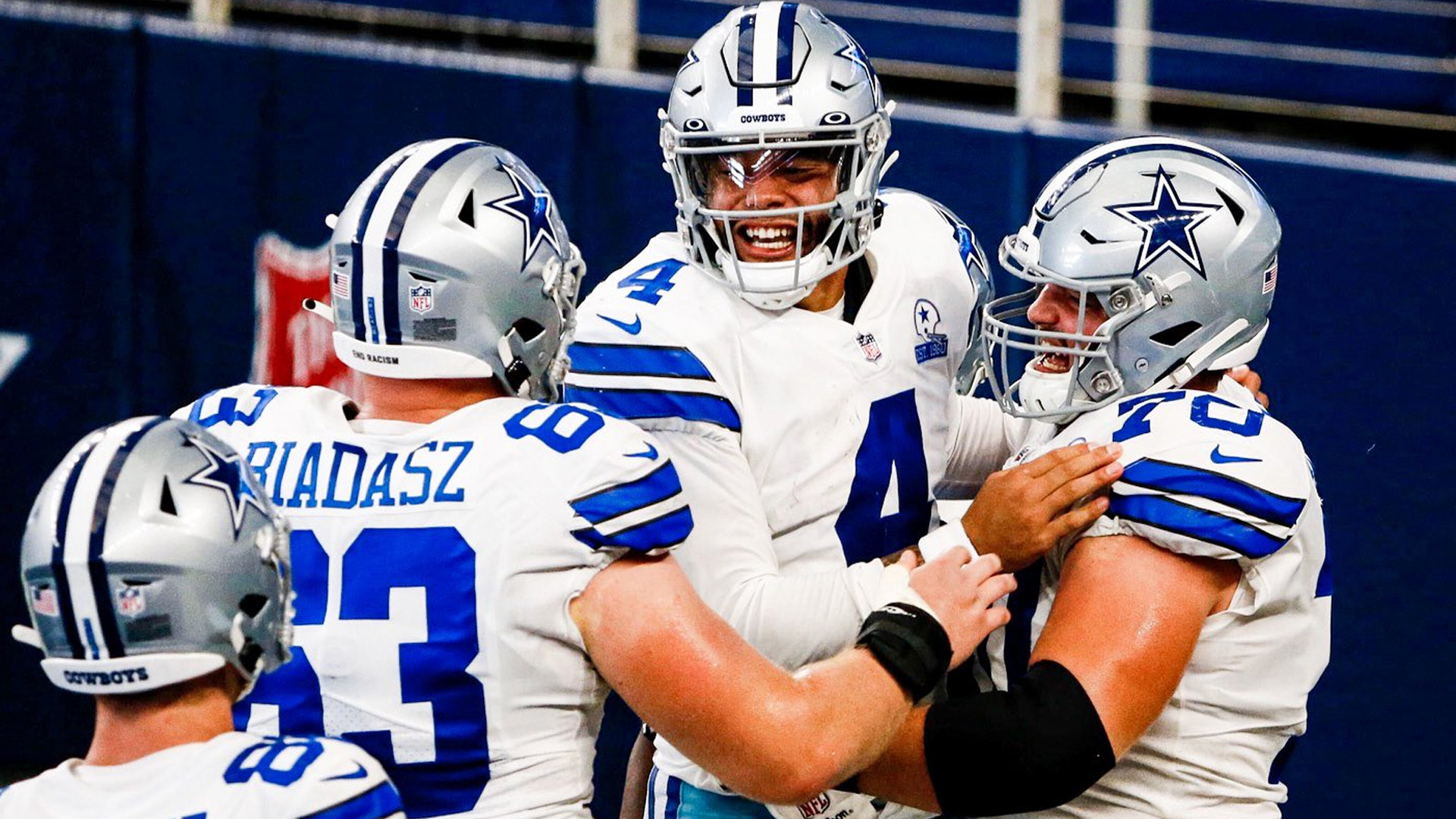 Cowboys de Dallas ganan 37-34 a Giants de Nueva York; Dak Prescott sufre fractura en el tobillo derecho