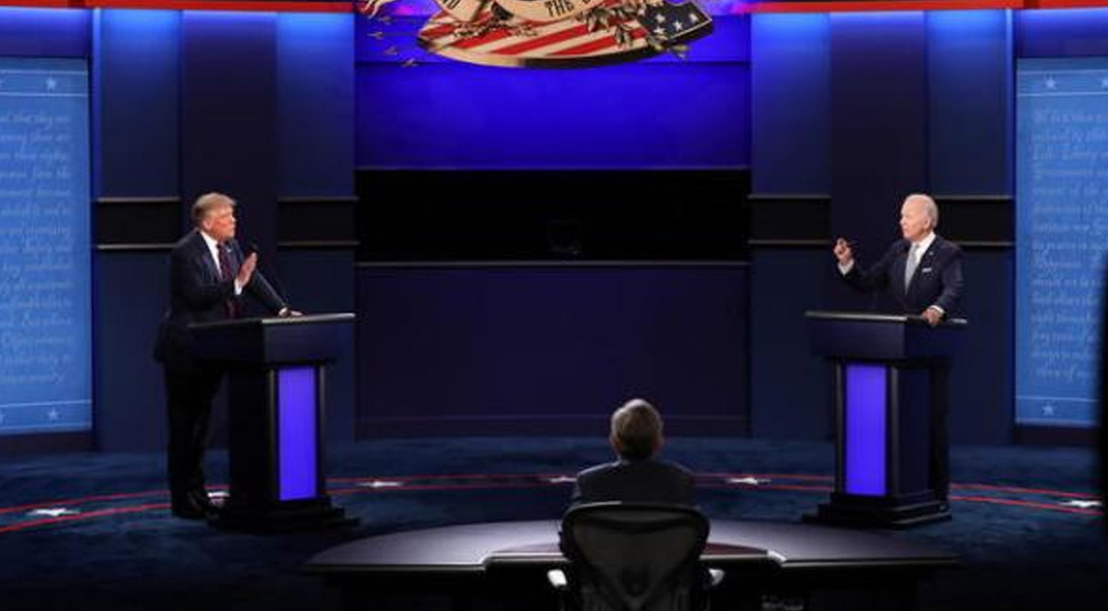 Apagarán micrófonos durante segundo debate entre Trump y Biden para evitar interrupciones