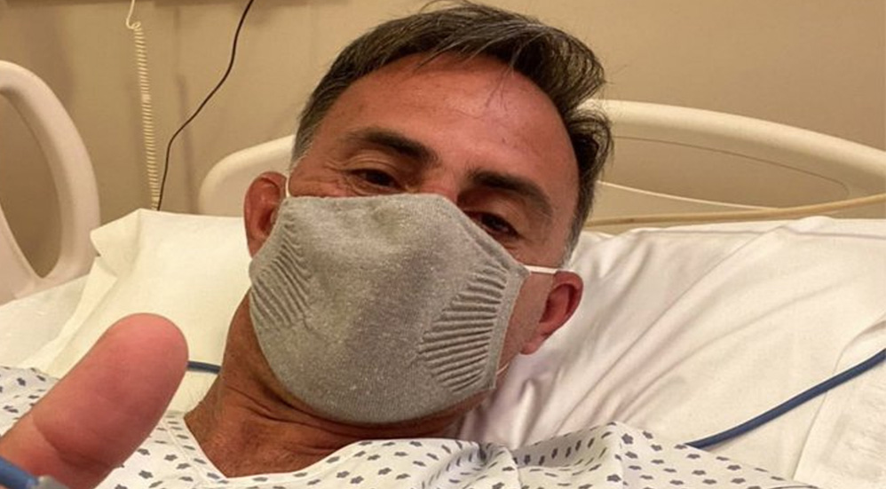 Diego Latorre contrajo COVID-19; está internado en una clínica de Buenos Aires