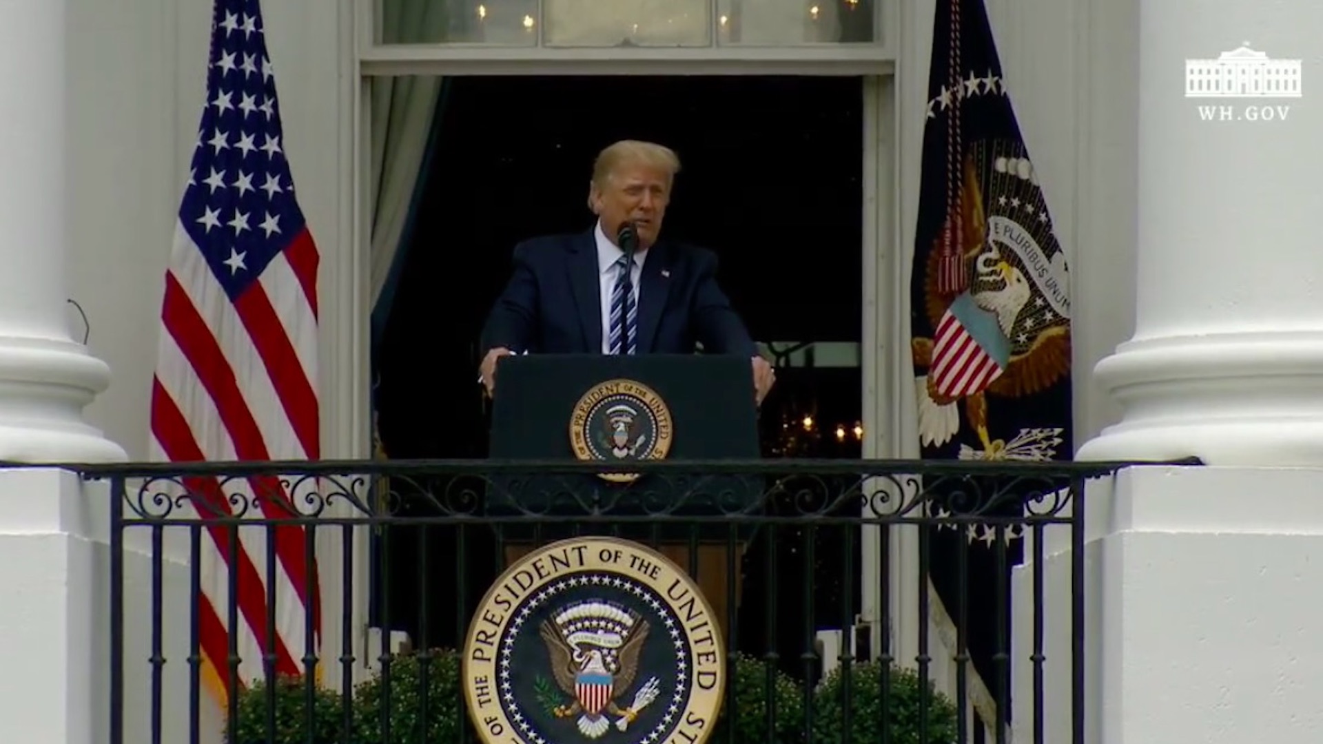 Donald Trump acusa a Biden de querer abrir la frontera; se necesita ley y orden, asegura