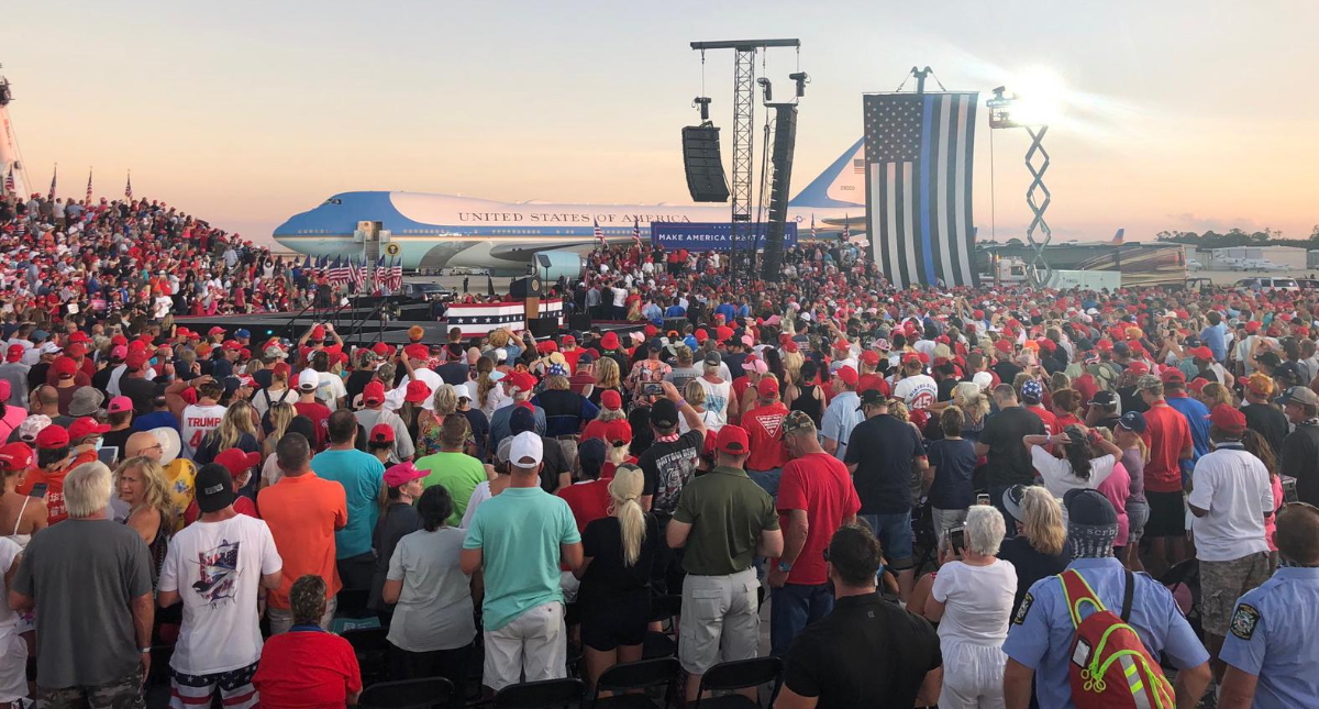 Donald Trump, negativo a COVID-19; viaja sin cubrebocas a Florida para su primer mitin de campaña - donald-trump-estados-unidos-miami