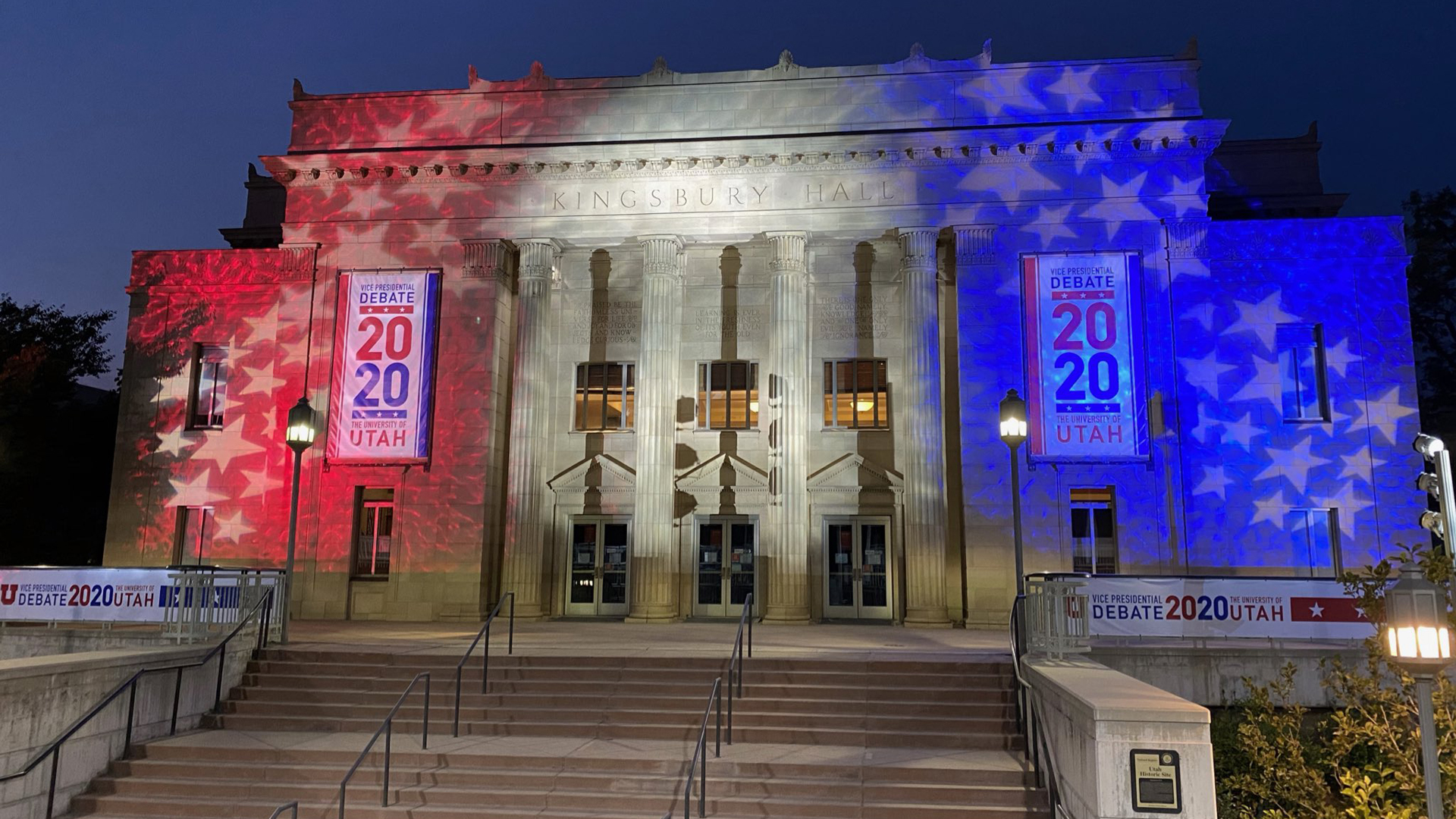 Con mica y 3.9 m de distancia, así se realizará el debate de los candidatos a vicepresidente de EE.UU.