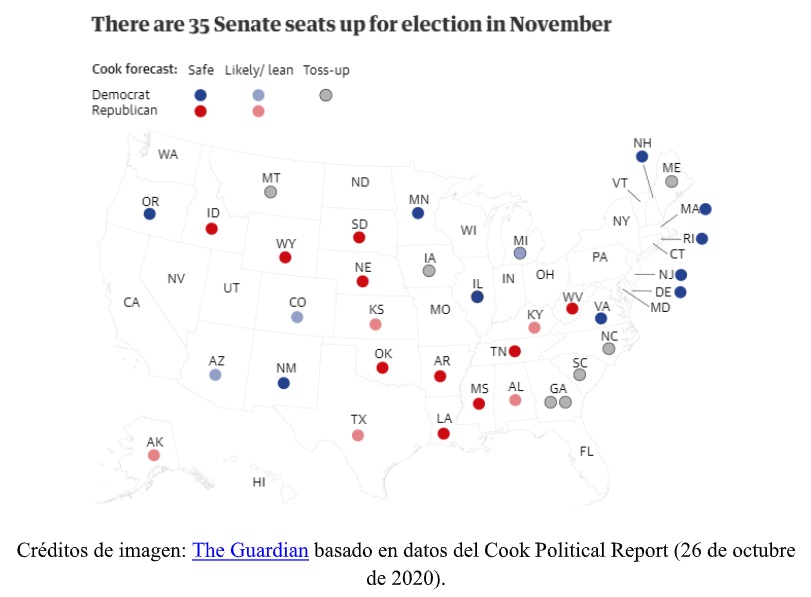 ¿Qué se elige este 3 de noviembre? Elección presidencial y congresal - elecciones-para-el-senado-de-eeuu