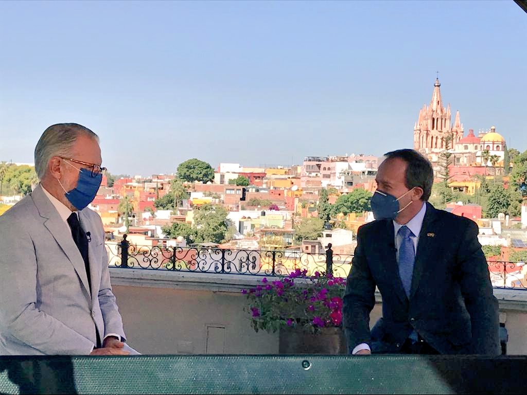 La inseguridad pesa, pero Guanajuato sigue pujante: Mauricio Usabiaga