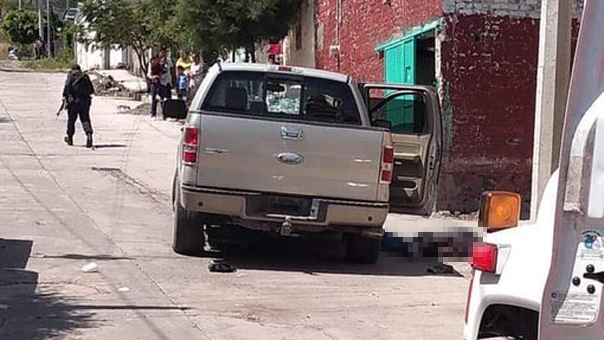 Asesinan a cinco personas en Guanajuato durante ataque a funeral - escena-del-crimen-en-jaral-del-progreso-guanajuato