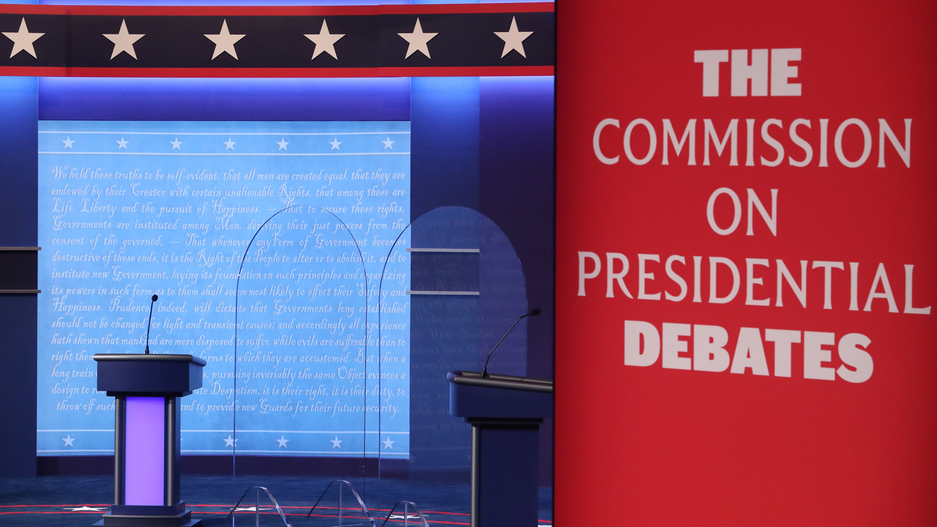 Segundo y último Debate Presidencial en Estados Unidos; organizadores buscarán discusión civilizada - escenario-del-segundo-debate-presidencial-en-eeuu