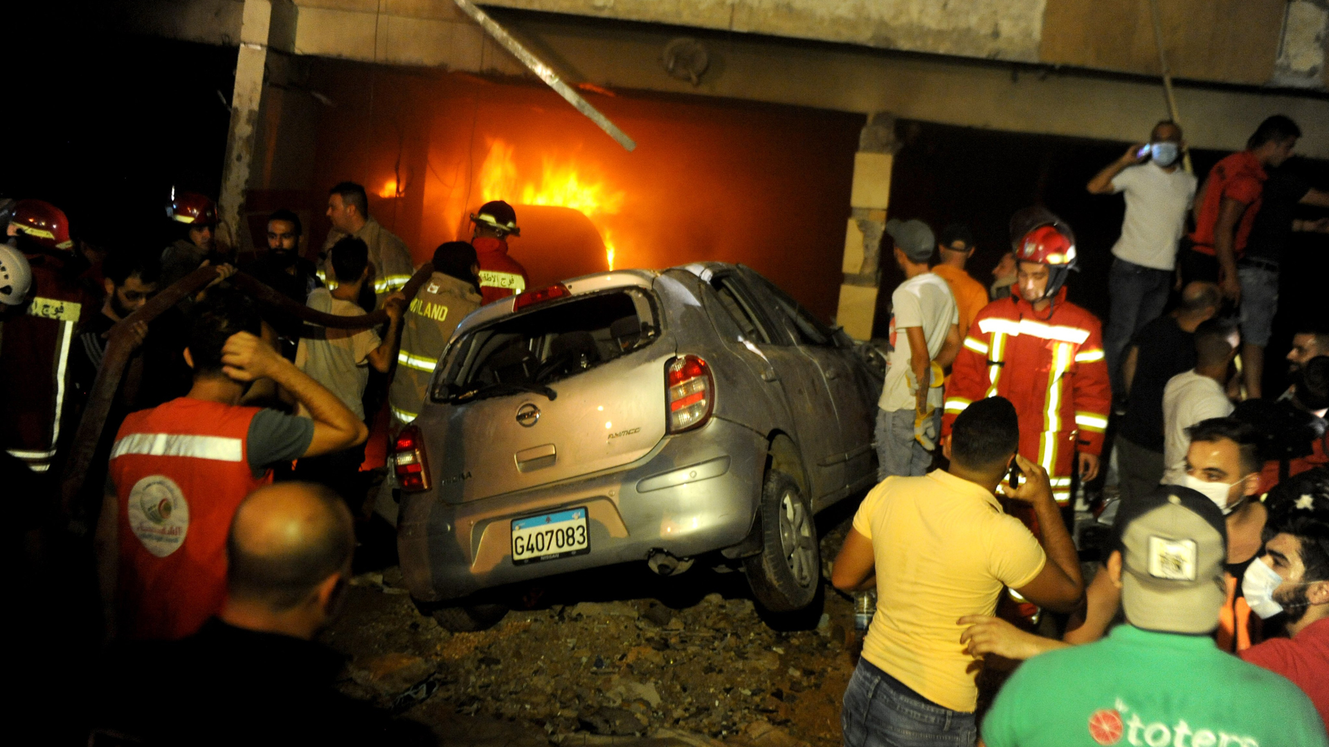Explosión en panadería de Beirut deja cuatro muertos - escombros-tras-explosion-en-beirut