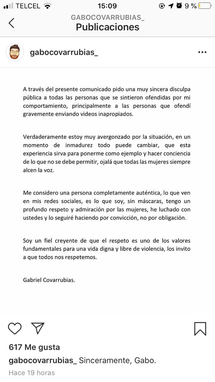 Denuncian por acoso a influencer y exalumno de Universidad Anáhuac Puebla - gabriel-covarrubias-01