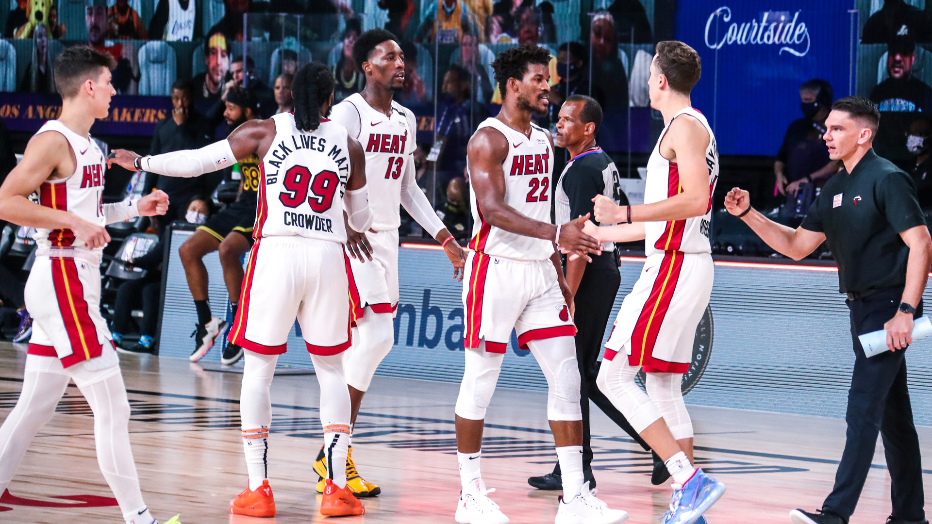Heat de Miami derrotan por 111-108 a Los Angeles Lakers y obligan a jugar sexto partido