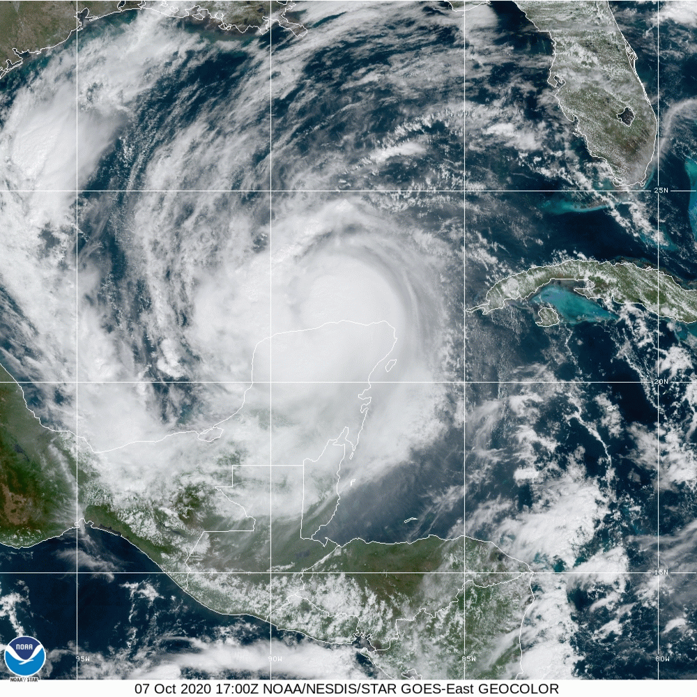 Huracán Delta continúa avance hacia EE.UU.; podría retomar categoría 4 - hurcan-delta