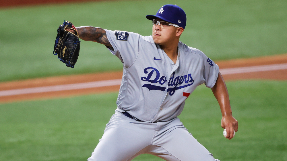 Julio Urías no abrirá el vital juego 5 con los Dodgers