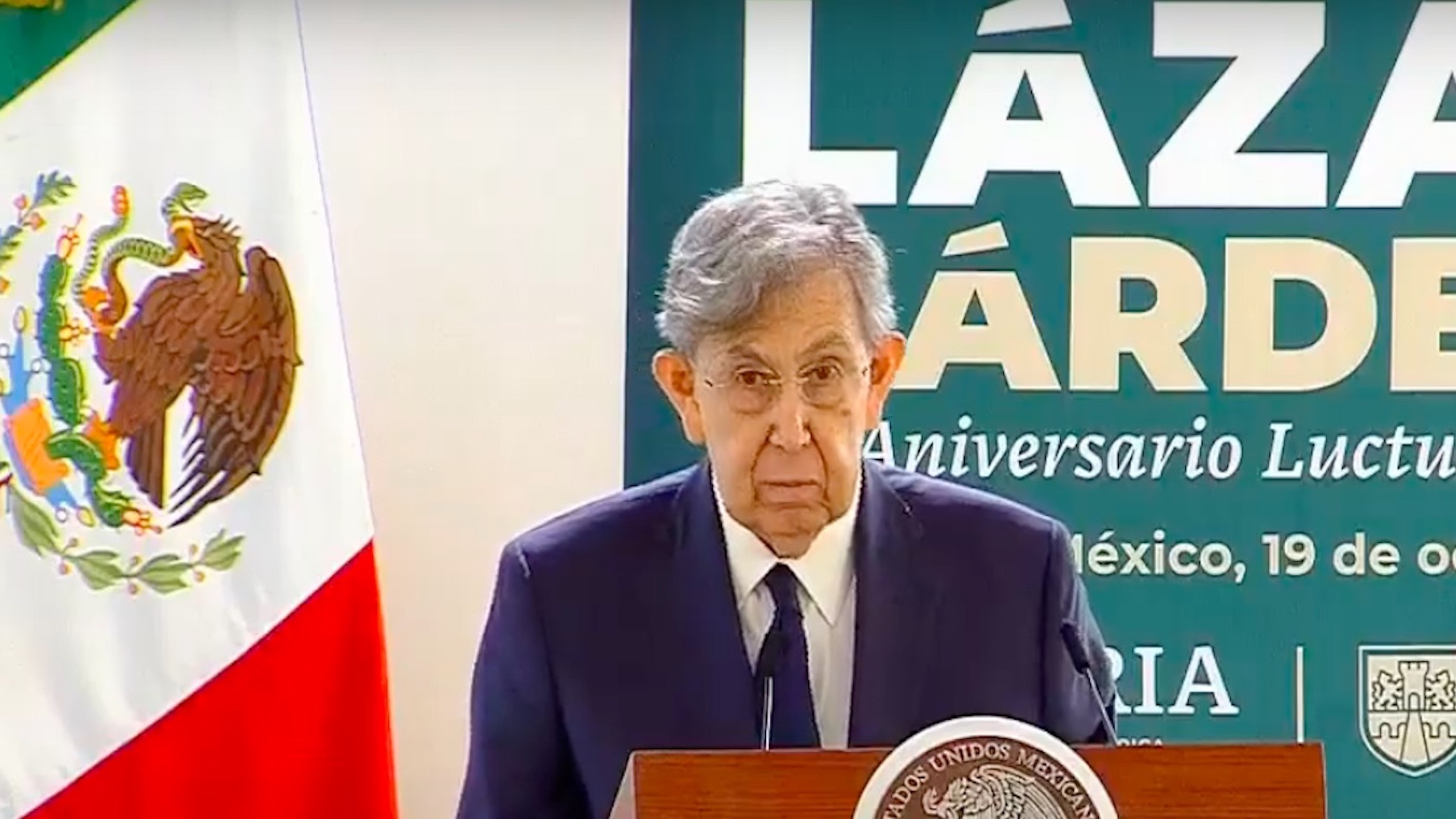 Lázaro Cárdenas respetó a la oposición pese a ataques, asegura Cuauhtémoc Cárdenas