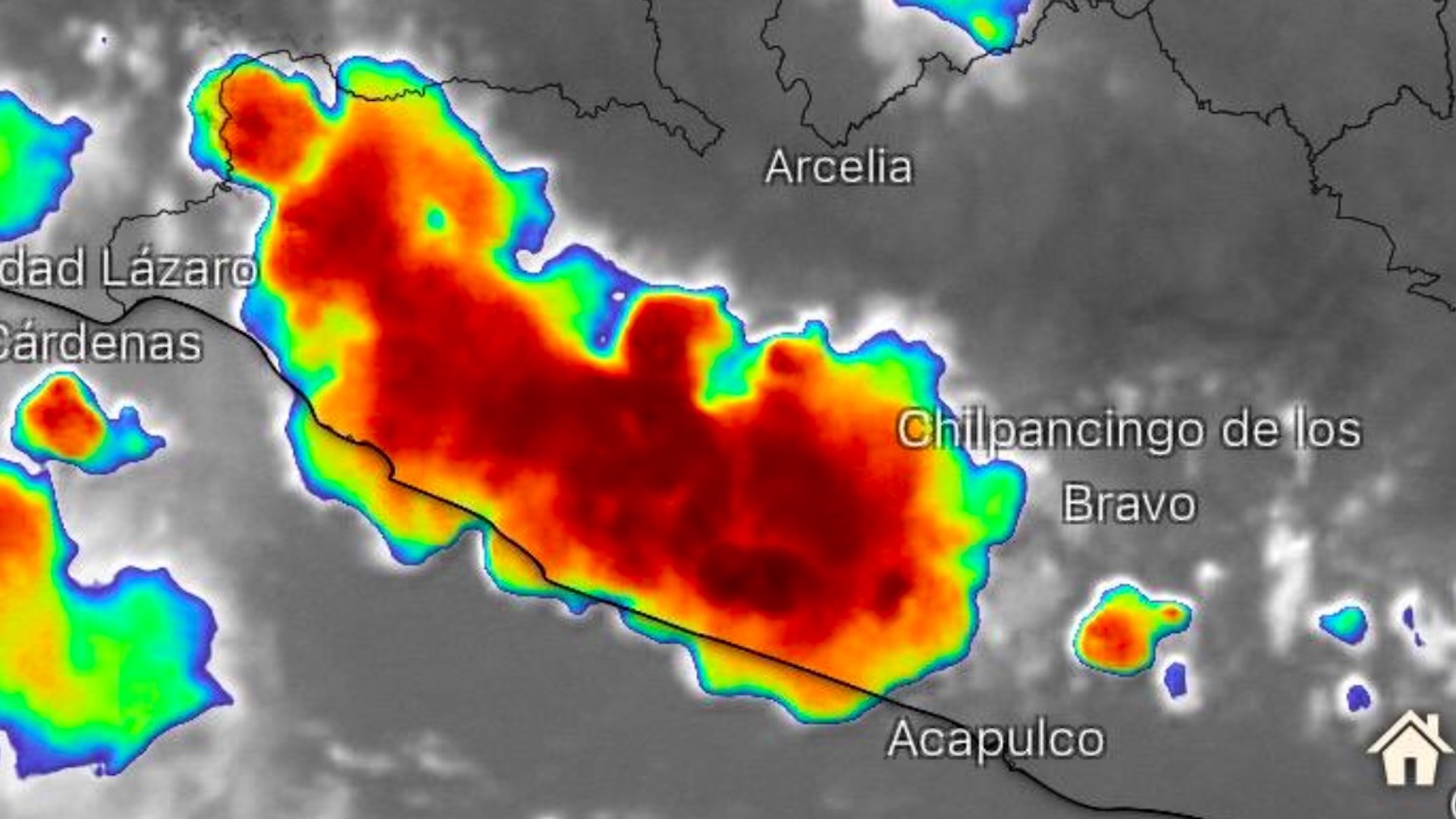 Pide Héctor Astudillo extremar precauciones por lluvias en Guerrero