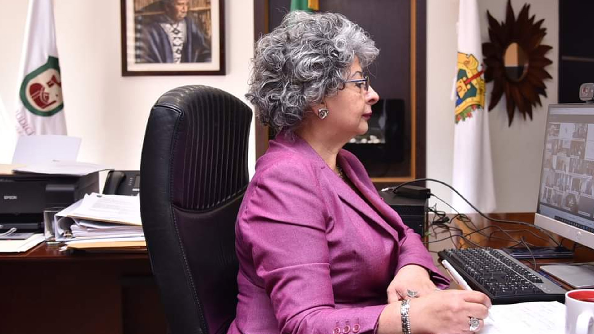 Acusa presidenta del Tribunal Superior de Justicia de Veracruz destitución y amenazas del secretario de Gobierno, Eric Cisneros