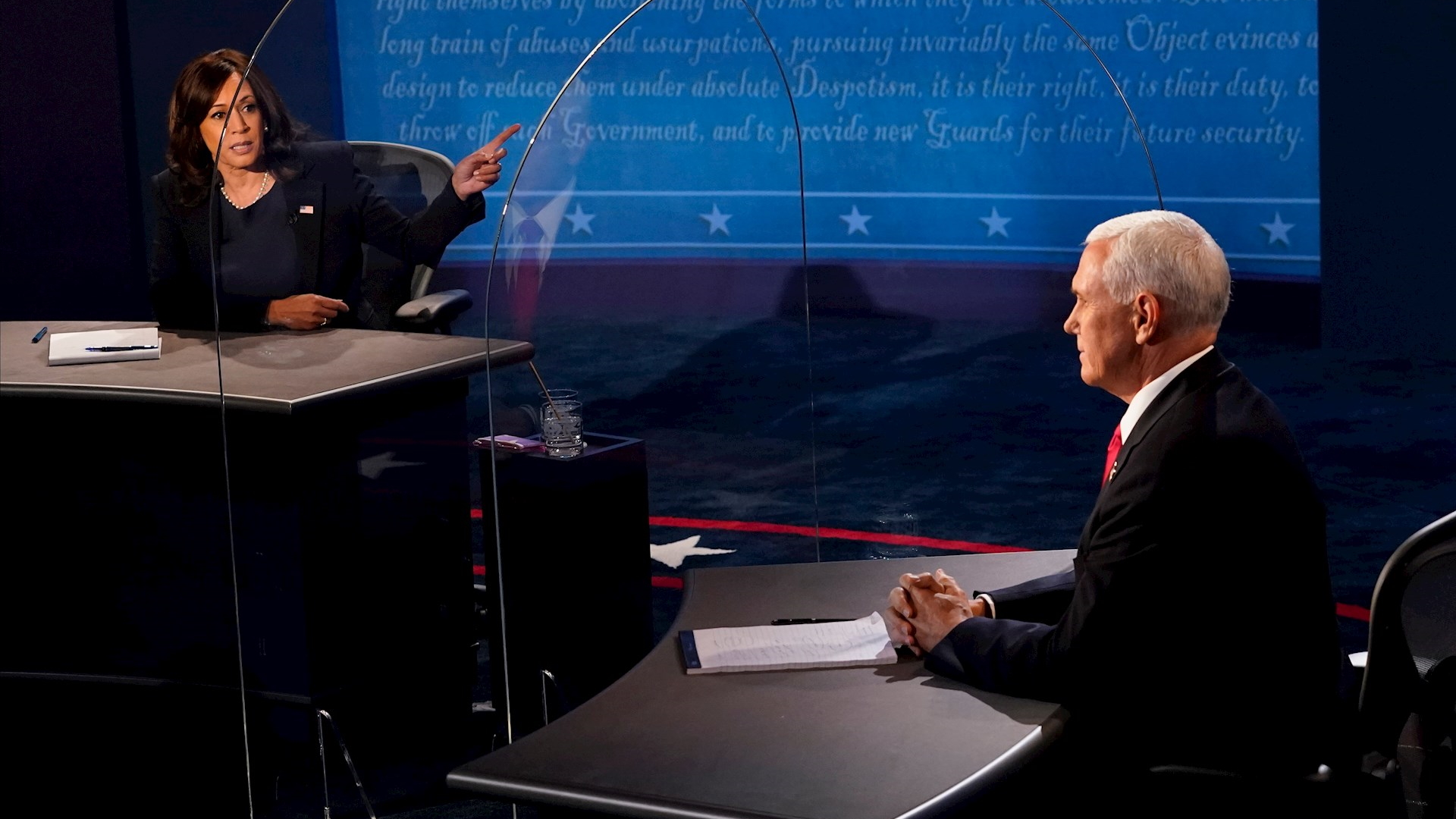 Debate vicepresidencial: Diálogo civilizado entre Pence y Harris marcado por la falta de respuestas