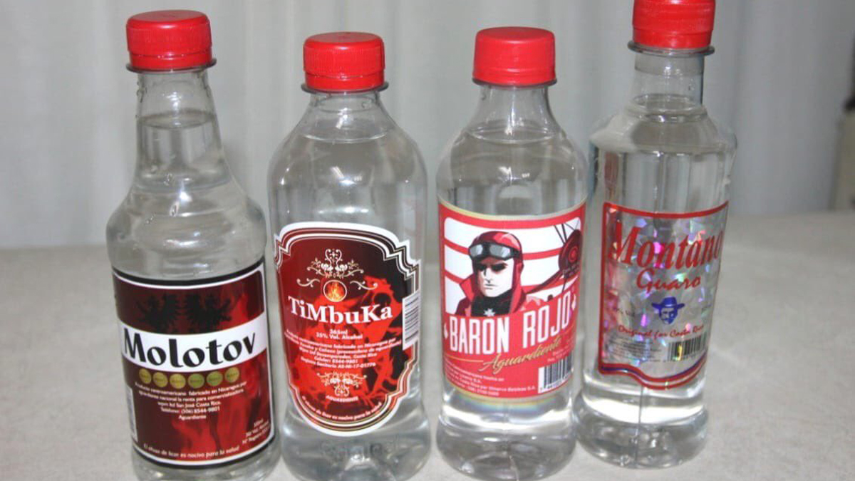 Licor adulterado causa 25 muertes en Costa Rica - muestra-de-licores-adulterados