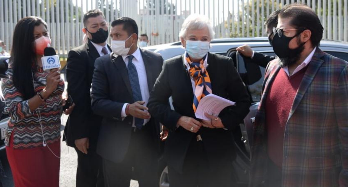 Minutos antes y sin avisar, aplazan la comparecencia de Olga Sánchez Cordero en San Lázaro