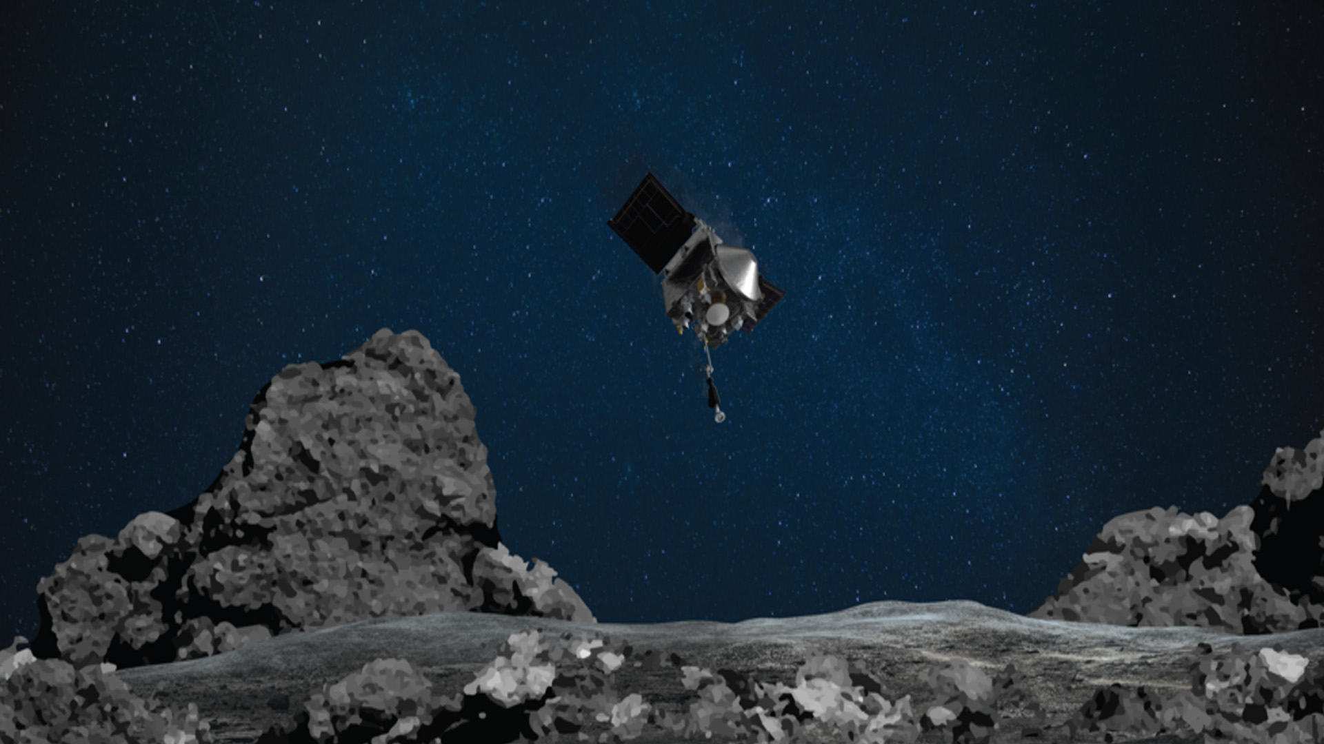 NASA aterriza nave en asteroide por primera vez en su historia