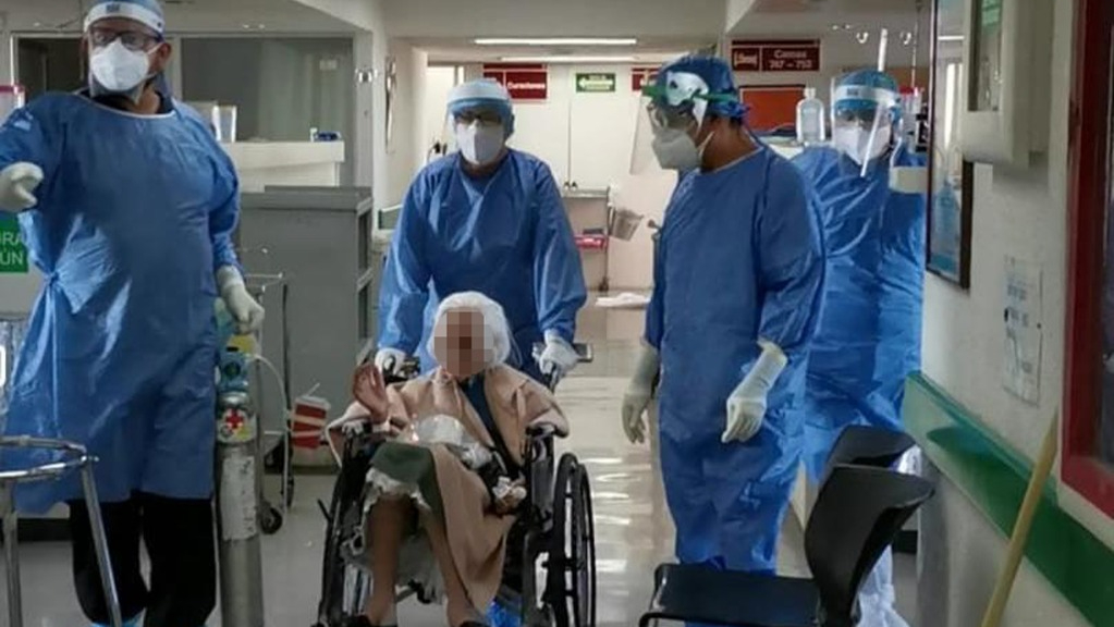 Se recupera de COVID-19 paciente de 103 años de edad en Jalisco