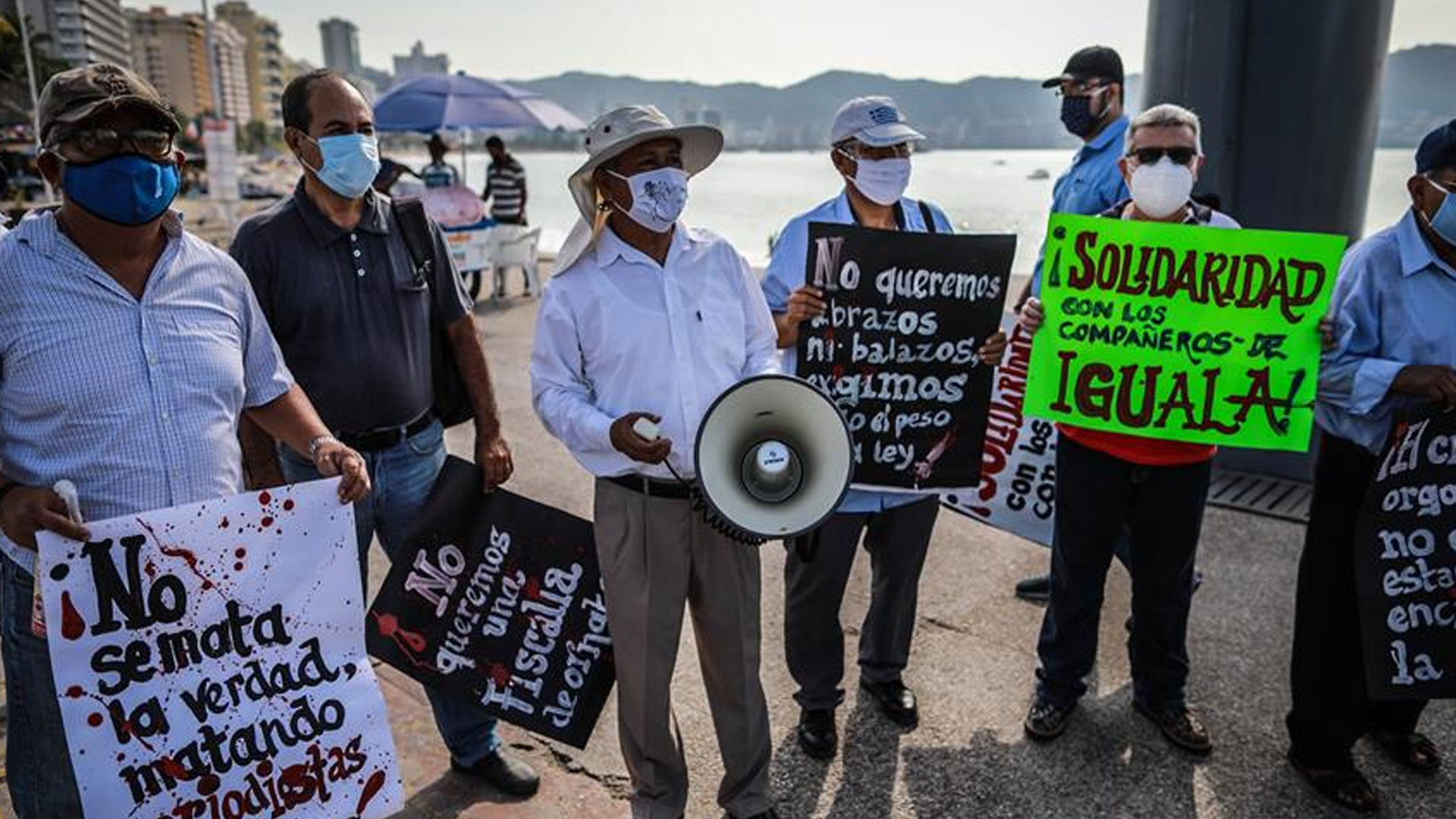 Periodistas exigen en Guerrero protección y garantías ante amenazas del crimen organizado