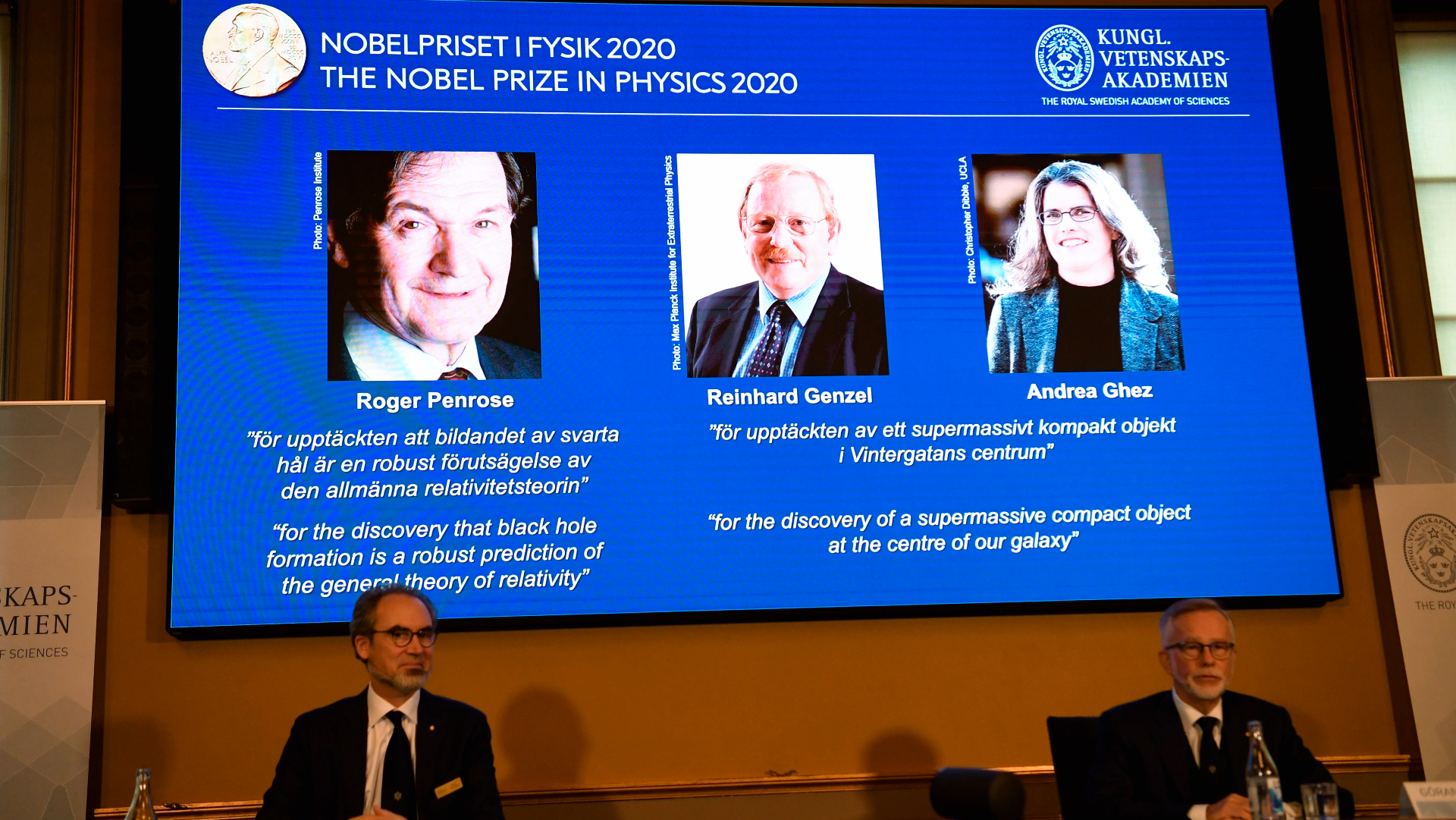 Nobel de Física a estudiosos de agujeros negros, oscuros secretos del universo