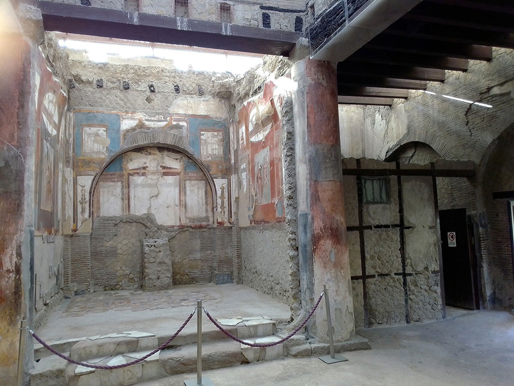 Descubren neuronas conservadas en restos de víctima de erupción en Pompeya - restos-de-la-ciudad-de-pompeya