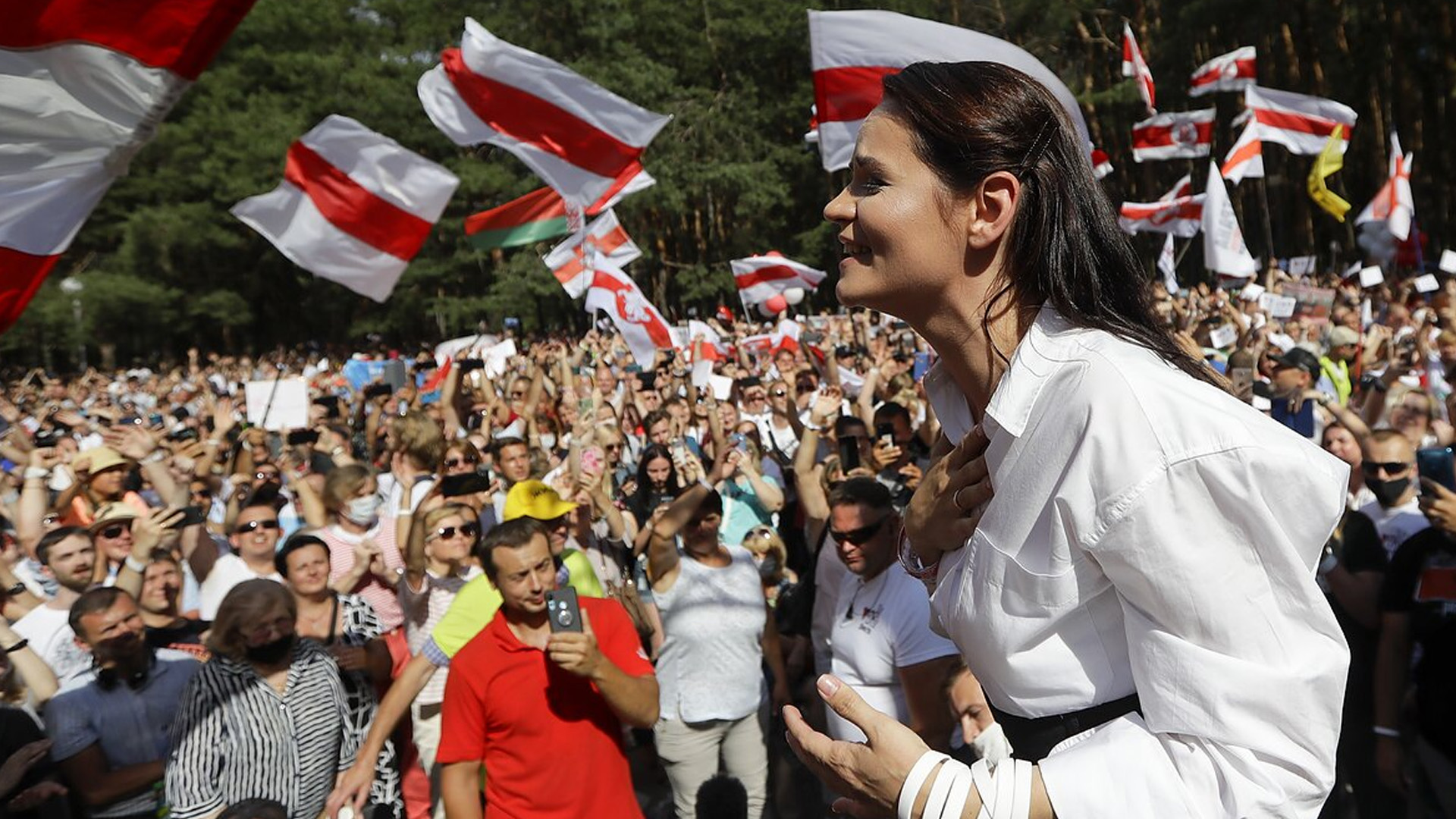 Undécimo domingo de protestas en Bielorrusia para que Lukashenko abandone el poder - svetlanatikhanovskaya
