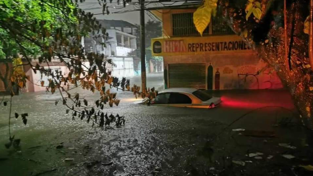 Tabasco registra fuertes afectaciones por intensas lluvias