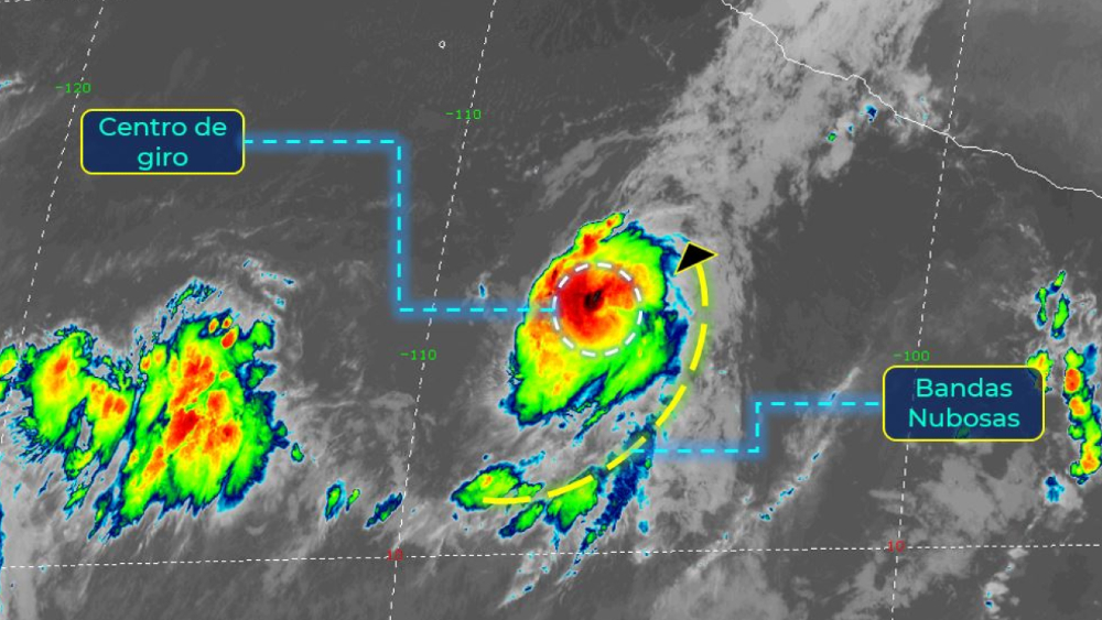 Se forma tormenta tropical Norbert en el Pacífico mexicano