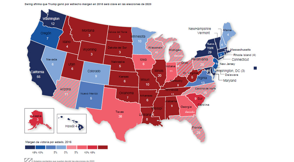 Elecciones presidenciales de EE. UU. 2020 se inclinan a favor de Biden: The Economist - trump-3