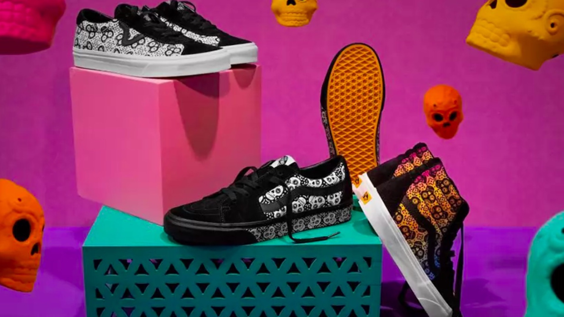 Vans anuncia colección de Día de Muertos; llegará a EE.UU. y Brasil