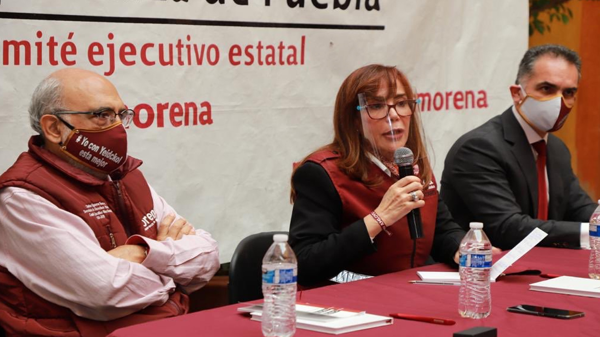 “El presidente nunca me corrigió la plana cuando fui dirigente de Morena”: Yeidckol Polevsnky