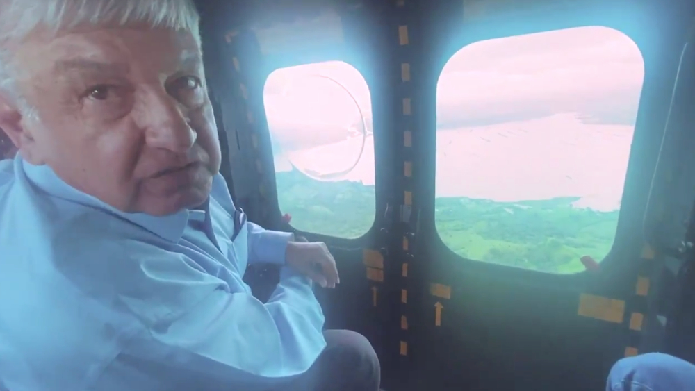 AMLO señala que están desfogando presa Peñitas “con mucho cuidado” para evitar agravar situación en Tabasco