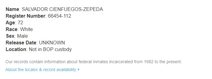Trasladan al general Salvador Cienfuegos a Nueva York - bop-salvador-cienfuegos
