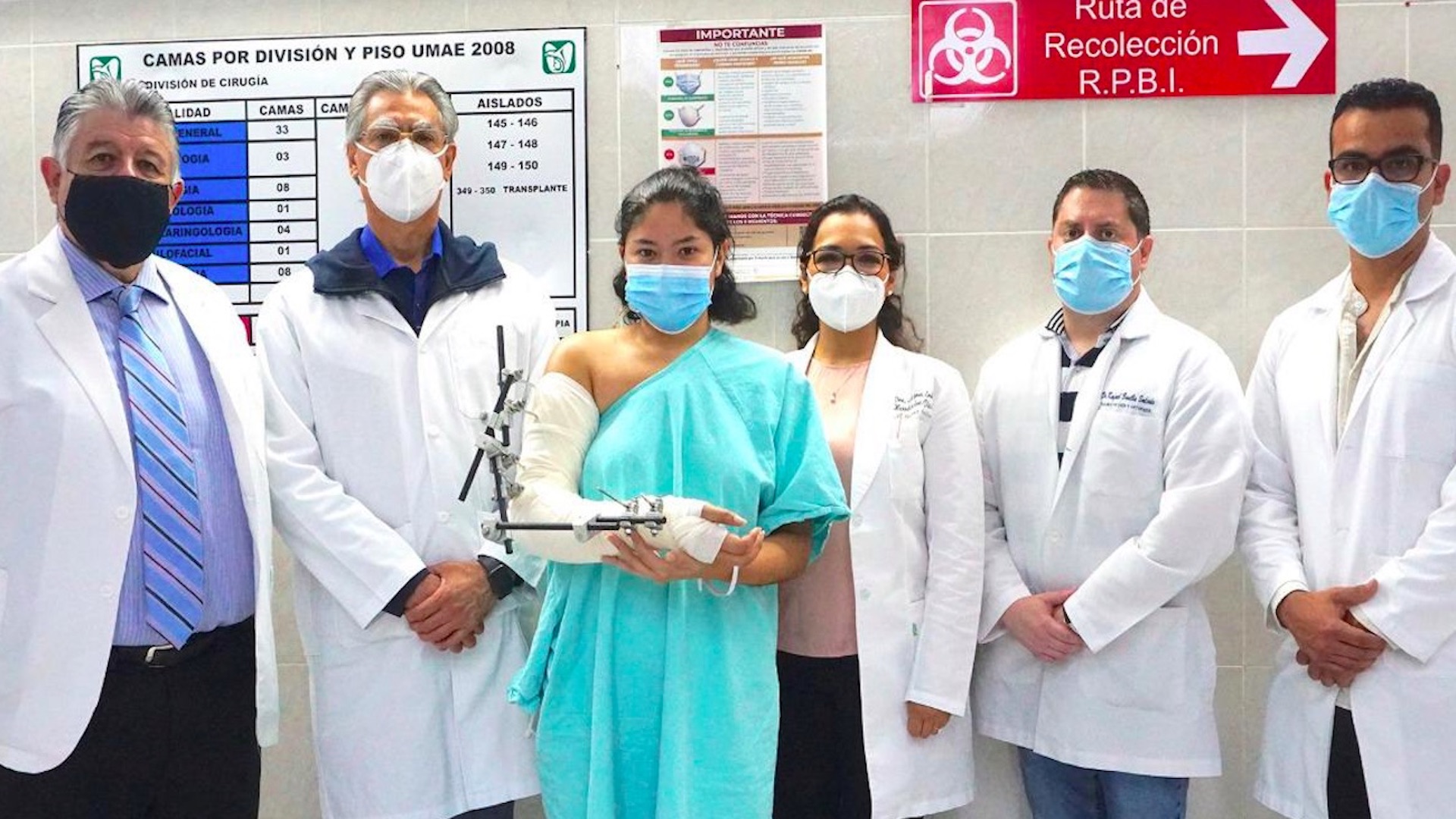 Reimplantan brazo a joven en IMSS de León, Guanajuato