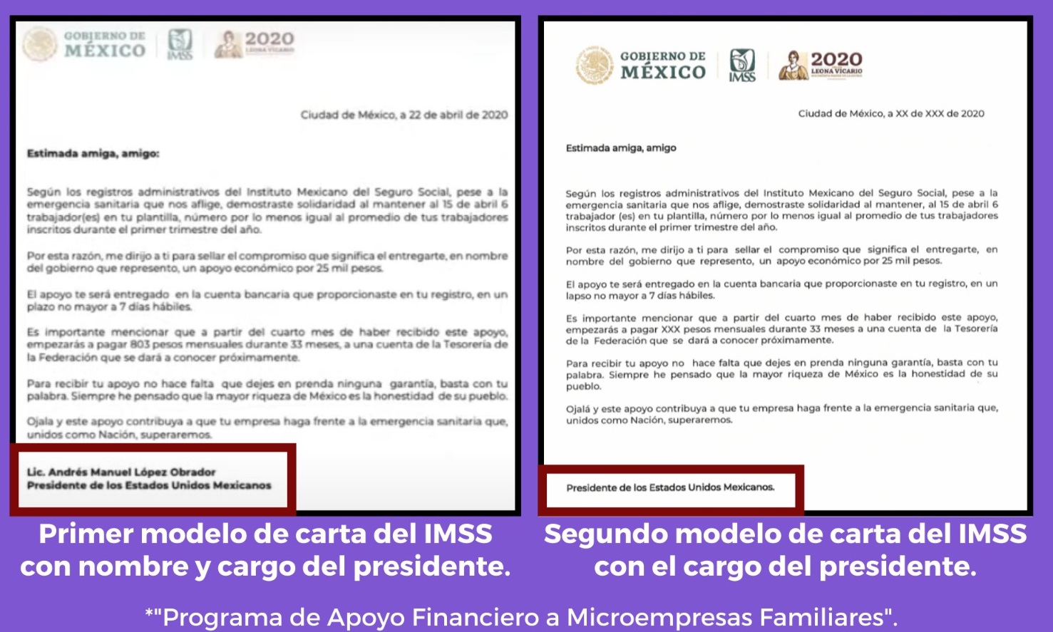 Tribunal Electoral confirma sanciones por cartas a empresarios con firma de AMLO; exonera al presidente y altos funcionarios - cartas-con-firma-de-amlo