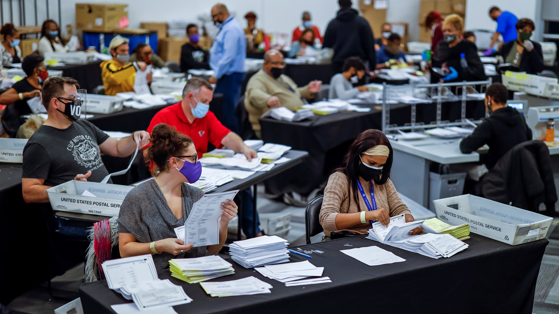 La pesadilla logística de contar votos en Estados Unidos