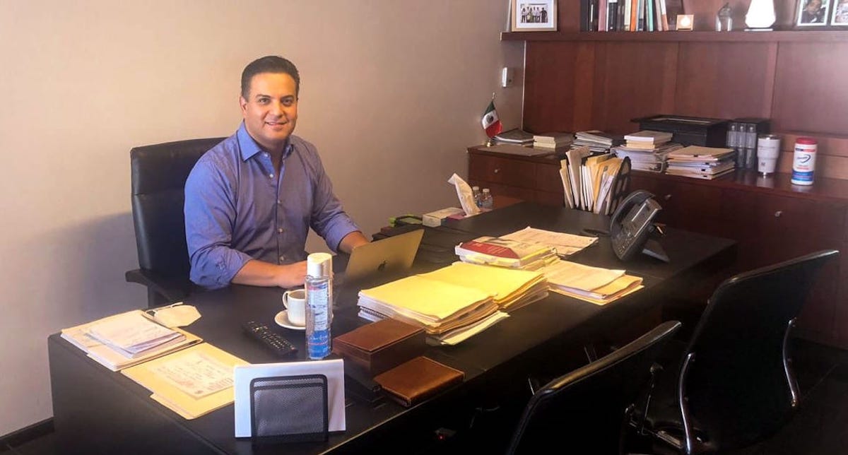 Damián Zepeda, senador del PAN, da positivo a COVID-19; asegura no presentar ningún síntoma