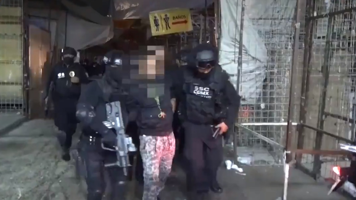 #Video Decomisan en CDMX más de 35 kg de mariguana y detienen a nueve personas
