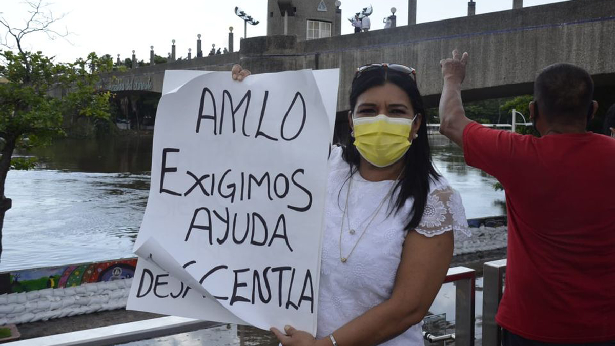 #Video Siento vergüenza por López Obrador, afirma diputada de Tabasco al reclamar falta de empatía por inundaciones