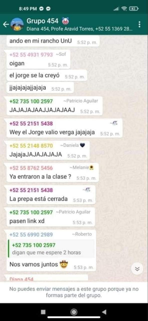 Fiscalía investiga desaparición de Jorge Barrera, estudiante de la Prepa 5, tras broma en WhatsApp - emeyhlpwoampktb