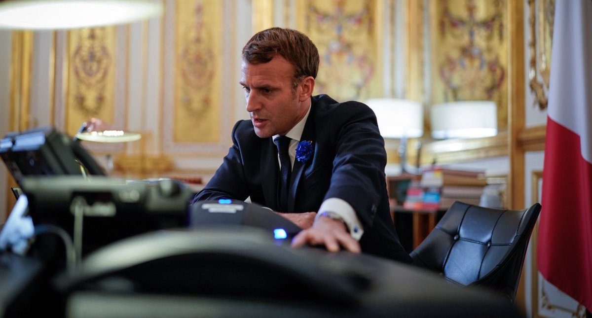 Conversa Macron con Joe Biden; lo felicita por su triunfo en las elecciones y asegura trabajarán en “prioridades compartidas”