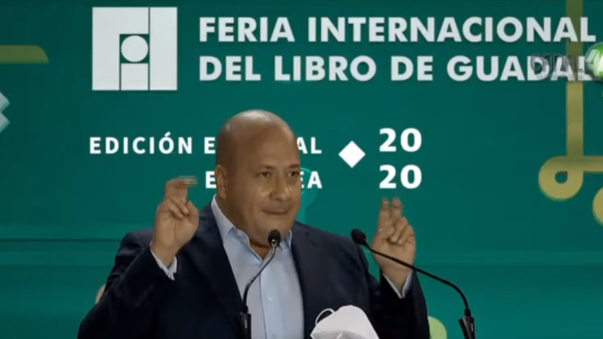 #Video Enrique Alfaro califica de ‘ridículas’ críticas de AMLO a la FIL Guadalajara